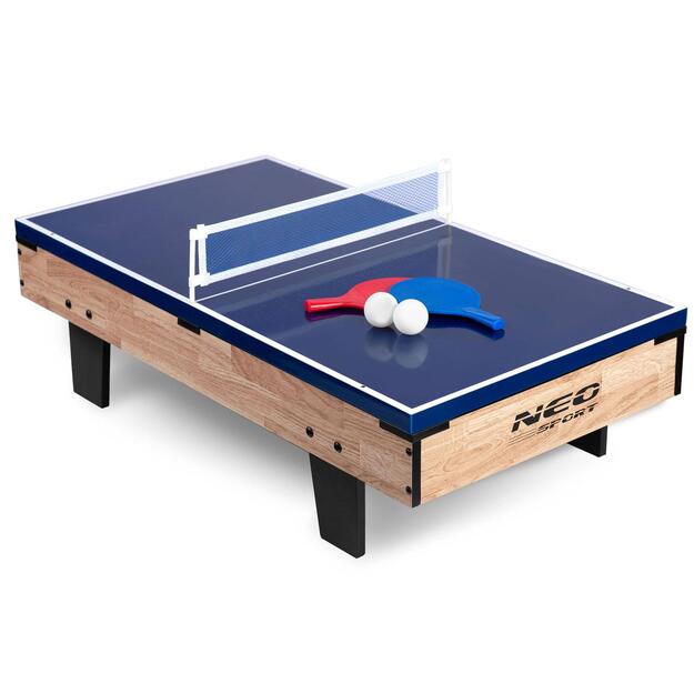 Kelių žaidimų stalas 4in1 Neo Sport NS-800 80x43x30cm medinis 3