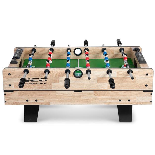 Kelių žaidimų stalas 4in1 Neo Sport NS-800 80x43x30cm medinis 12