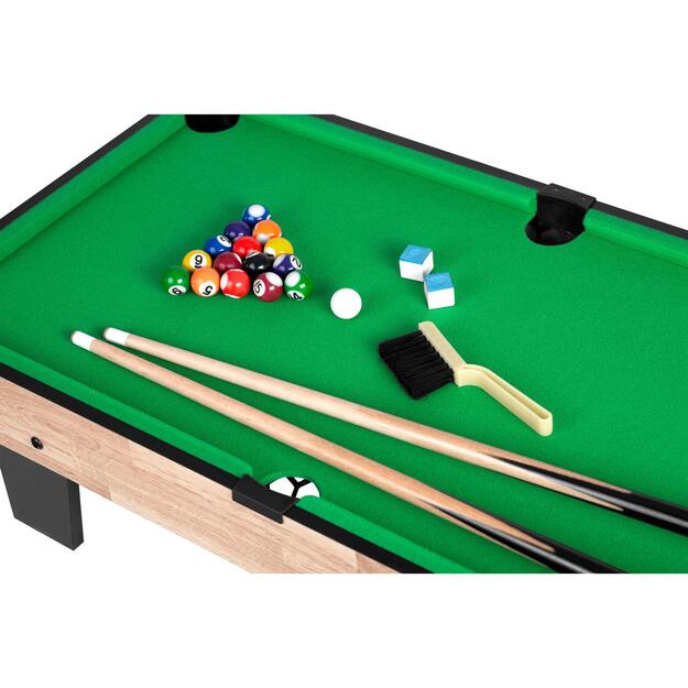 Kelių žaidimų stalas 4in1 Neo Sport NS-800 80x43x30cm medinis 13