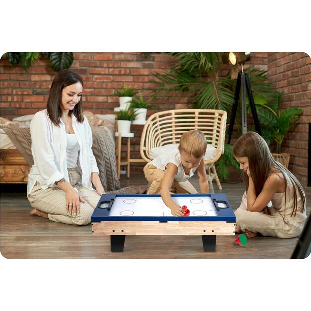Kelių žaidimų stalas 4in1 Neo Sport NS-800 80x43x30cm medinis 18