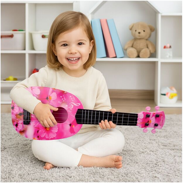 Vaikiška gitara ukulėlė su 4 stygom 8
