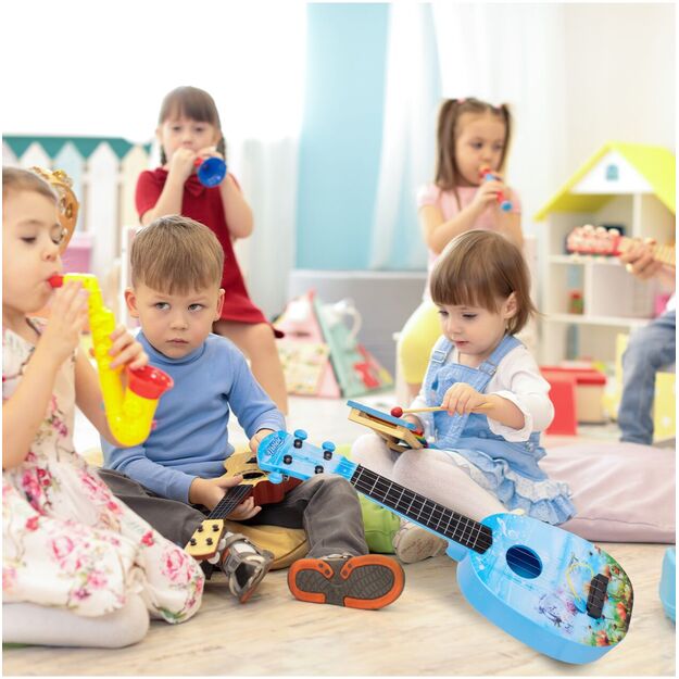 Vaikiška gitara ukulėlė su 4 stygom 10