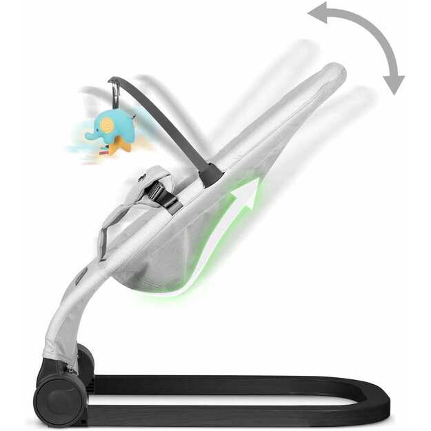 Nukido supama kėdė su žaislais - smėlio spalvos, NK-52 3