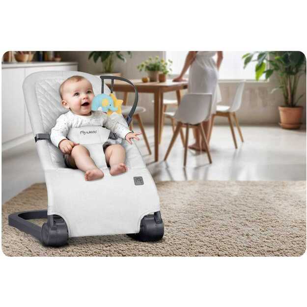 Nukido supama kėdė su žaislais - smėlio spalvos, NK-52 7