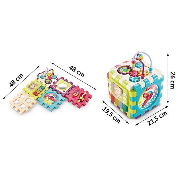 Edukacinis žaislas kubas su melodija Ricokids 781700 10