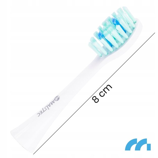 Maltec dantų šepetėlio galvutės X1 balta, 3vnt, Sonic 3