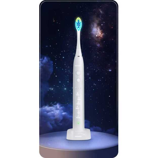 Berdsen Galaxy sonic dantų šepetėlis, baltas 6