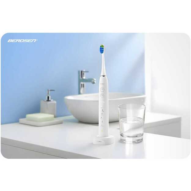 Berdsen Galaxy sonic dantų šepetėlis, baltas 16