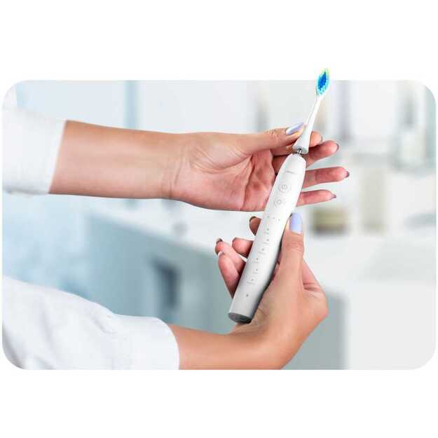 Berdsen Galaxy sonic dantų šepetėlis, baltas 23