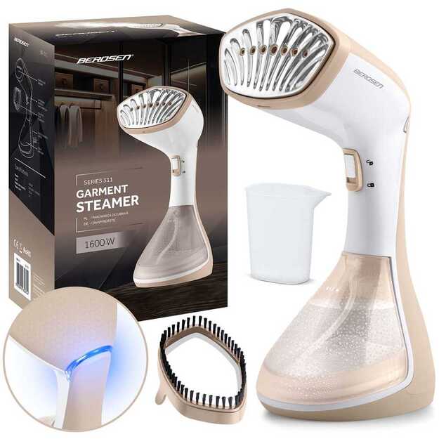 Berdsen BD-311 1600W drabužių garintuvas, garinis lygintuvas