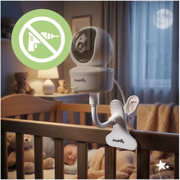 „NannyEye Vision Complex“ segtuko tipo kūdikio stebėjimo  2