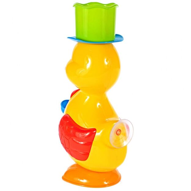 Vonios žaislas Antis su ritiniu vandens perpylimu 5