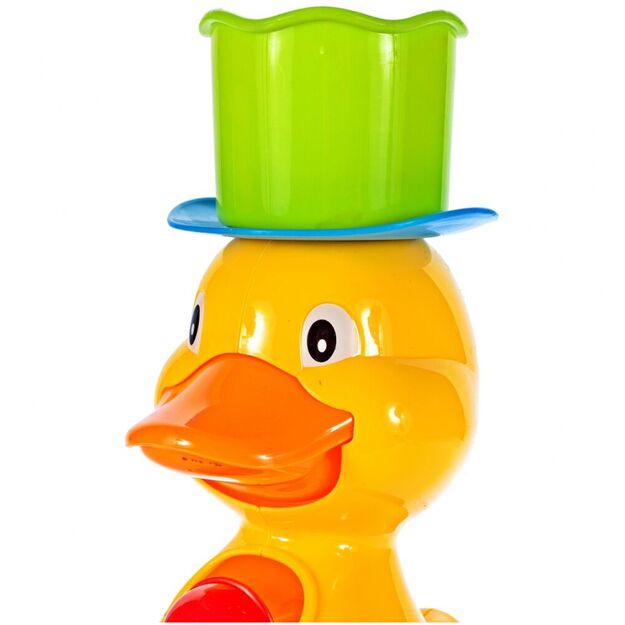 Vonios žaislas Antis su ritiniu vandens perpylimu 8