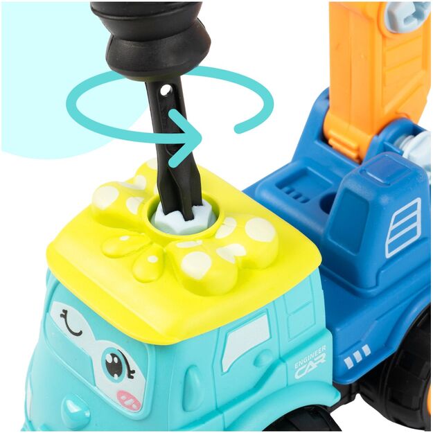 Statybinių transporto priemonių konstruktorius, 4 vnt 8