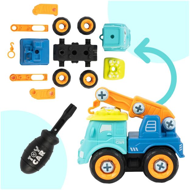 Statybinių transporto priemonių konstruktorius, 4 vnt 7