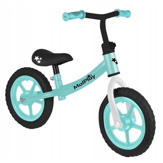 Balansinis dviratukas vaikams nuo 2 metų FLIKO, putplasčio ratukai 12", lengvas 1,8 kg