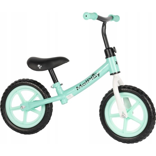 Balansinis dviratukas vaikams nuo 2 metų FLIKO, putplasčio ratukai 12", lengvas 1,8 kg 1