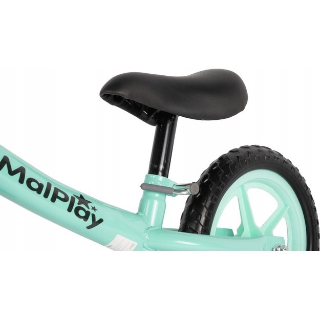 Balansinis dviratukas vaikams nuo 2 metų FLIKO, putplasčio ratukai 12", lengvas 1,8 kg 5