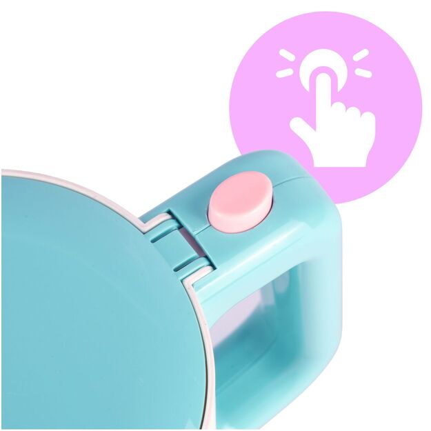 Žaislinis virtuvinis virdulys su atidaromu dangteliu, šviesa ir garsu 1