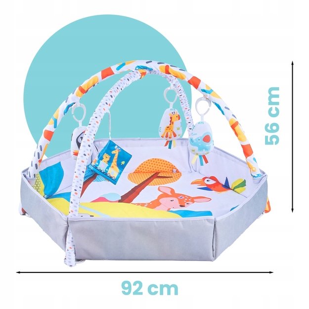 Lavinamasis kilimėlis kūdikiams 2in 1 1