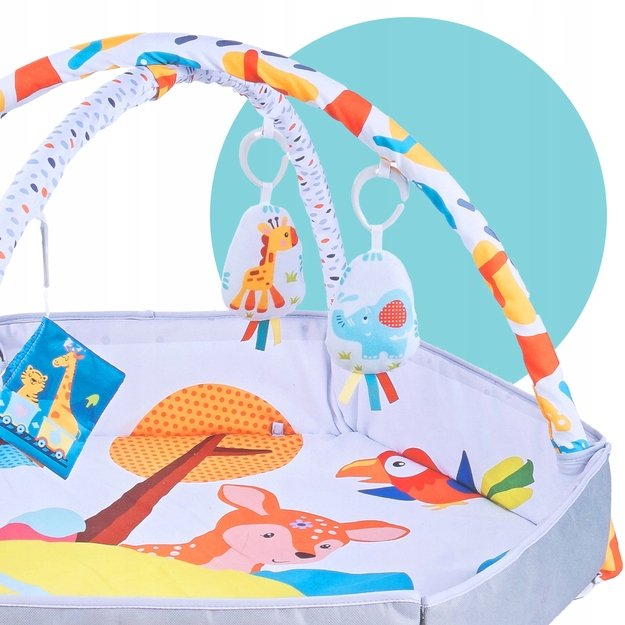 Lavinamasis kilimėlis kūdikiams 2in 1 3