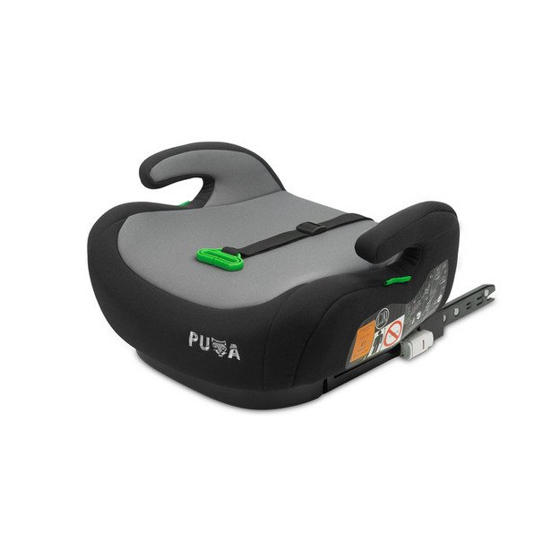 Automobilinė kėdutė - paaukštinimas Caretero Puma Isofix-I-Size, 125-150 cm, juoda