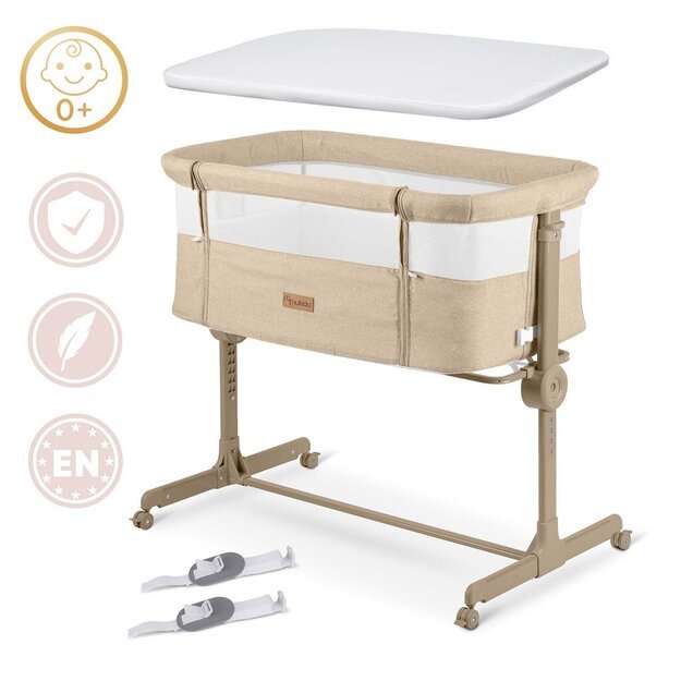 Nukido pristatoma kelioninė lovytė 0-5mėnesių, 9kg, NK-243 5