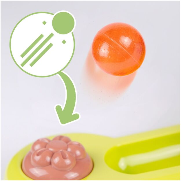 Interaktyvus žaislas Kamuoliukų takelis su plaktuku 5