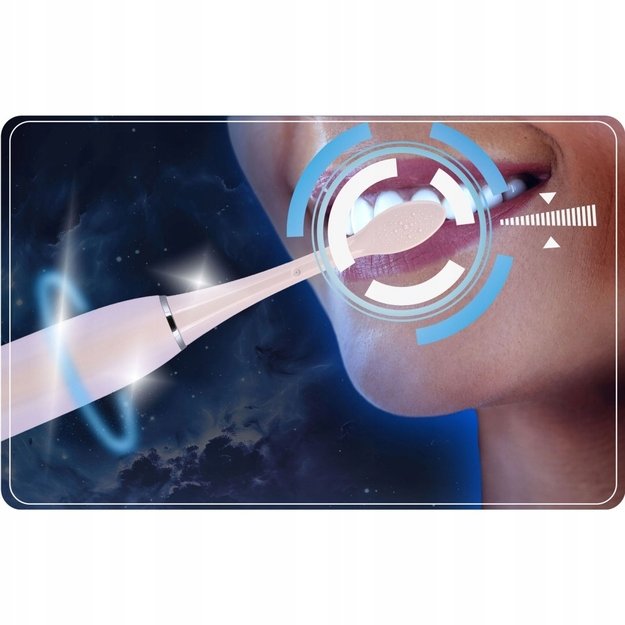 Berdsen Galaxy sonic dantų šepetėlis, rožinis 13