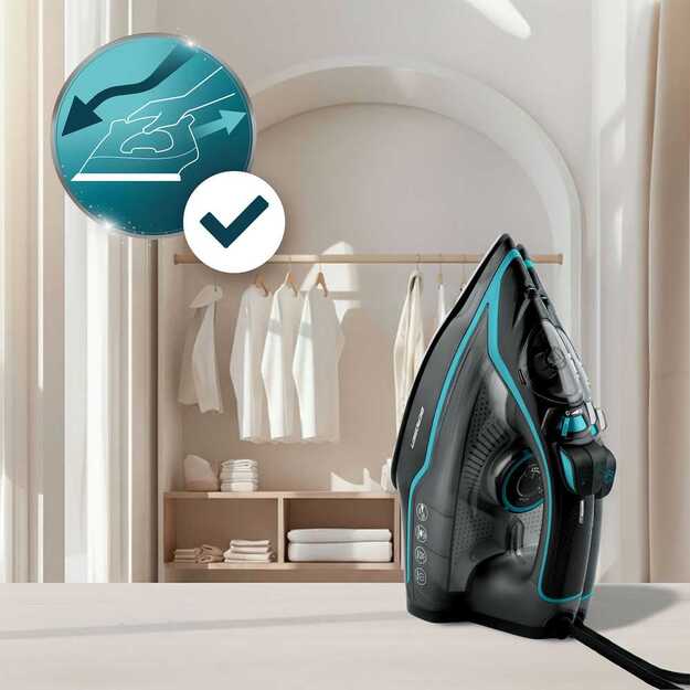 Garinis lygintuvas 2600 W, Berdsen BD-331, keraminė danga, vertikalus veikimas 9