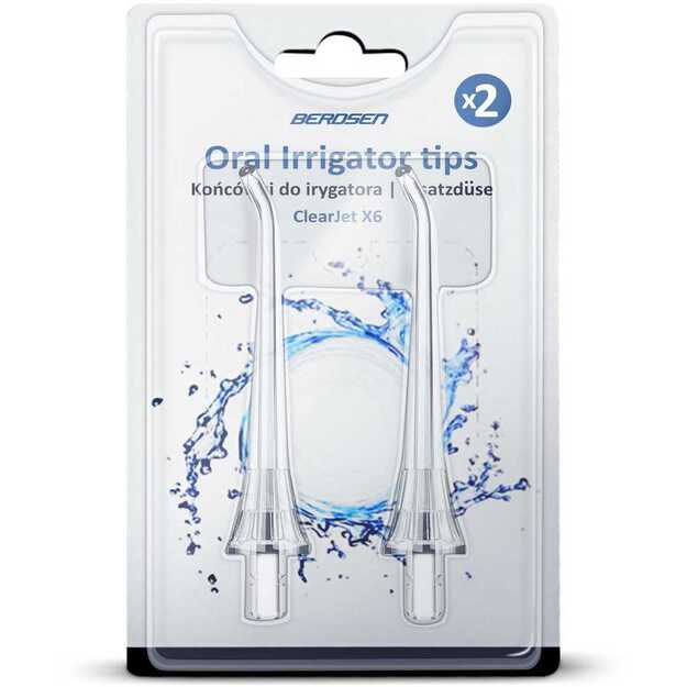 Antgaliai Berdsen X6 ir X4 irigatoriui, 2 vnt 4