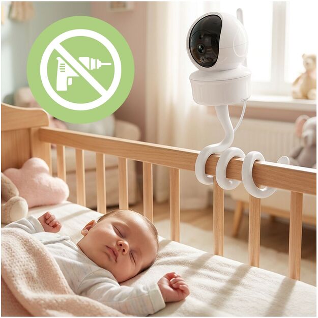 „NannyEye Vision Complex“ gyvatės formos kūdikio stebėjimo kameros laikiklis 2