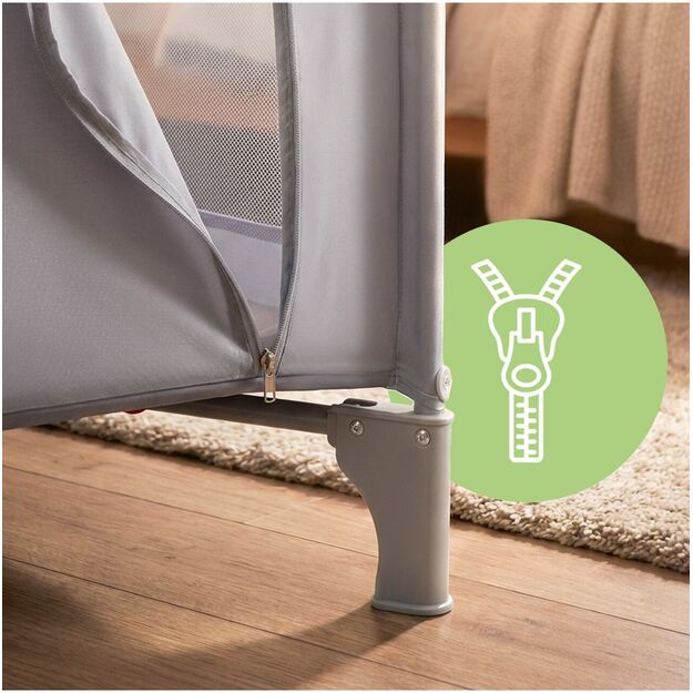 Kelioninė lovytė - maniežas Pilo, dviejų lygių, 125 x 65.5 x 76 cm 10