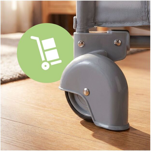 Kelioninė lovytė - maniežas Pilo, dviejų lygių, 125 x 65.5 x 76 cm 14