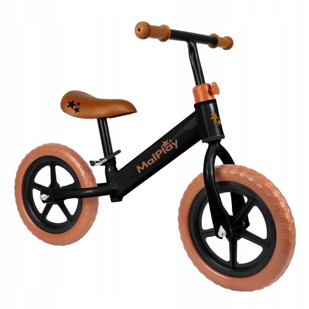 Paspiriamas balansinis dviratis LUWIK, 12" Eva putplasčio ratais