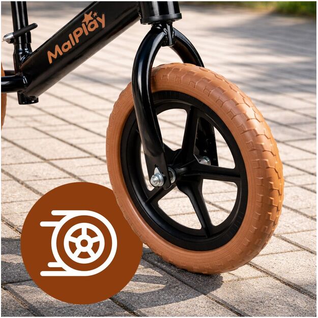 Paspiriamas balansinis dviratis LUWIK, 12" Eva putplasčio ratais 3