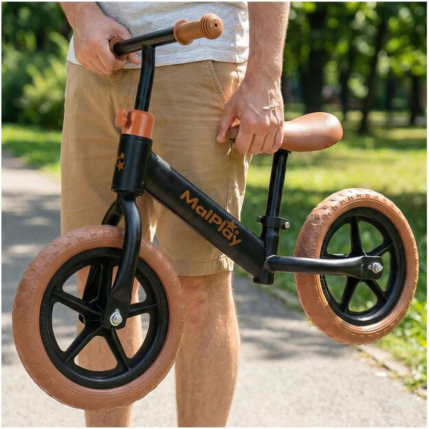 Paspiriamas balansinis dviratis LUWIK, 12" Eva putplasčio ratais 2