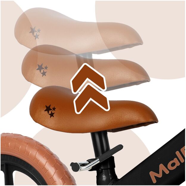 Paspiriamas balansinis dviratis LUWIK, 12" Eva putplasčio ratais 5