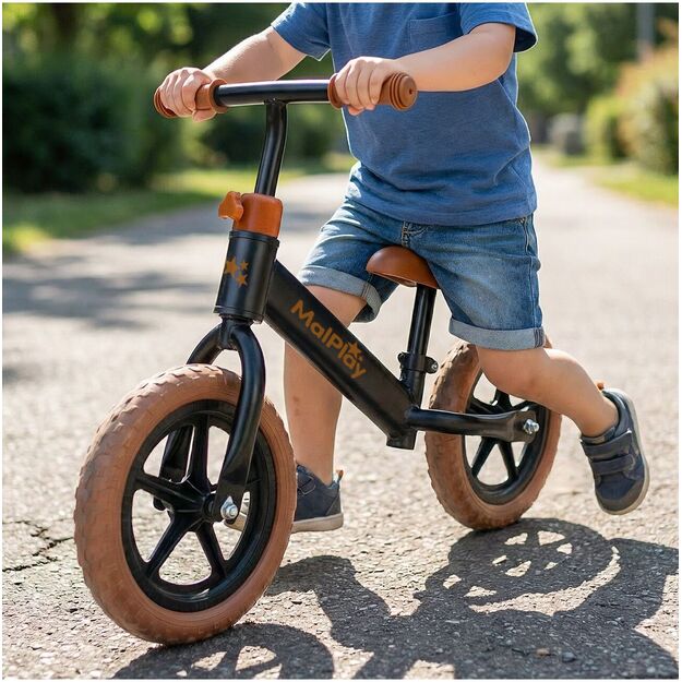 Paspiriamas balansinis dviratis LUWIK, 12" Eva putplasčio ratais 7