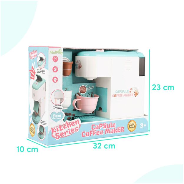 Žaislinis kapsulinis kavos virimo aparatas su šviesa ir garsu 1