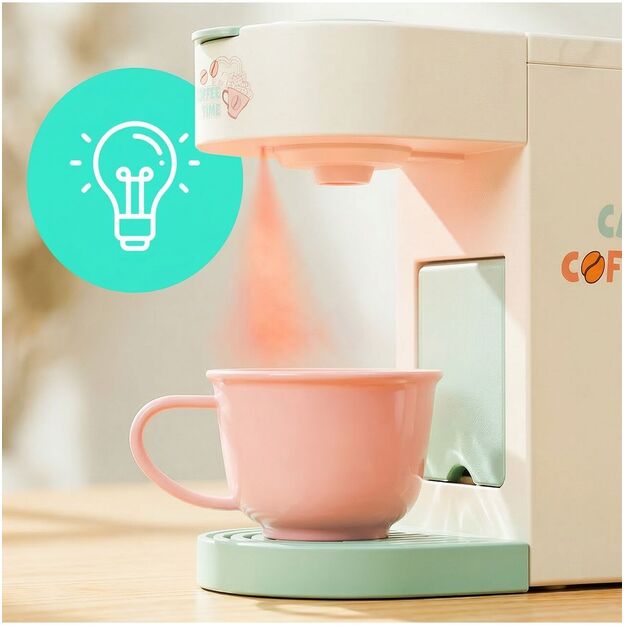 Žaislinis kapsulinis kavos virimo aparatas su šviesa ir garsu 6
