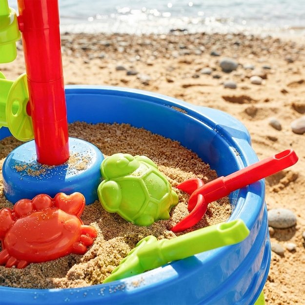 Smėlio ir vandens stalas su priedais, 19 el. 7