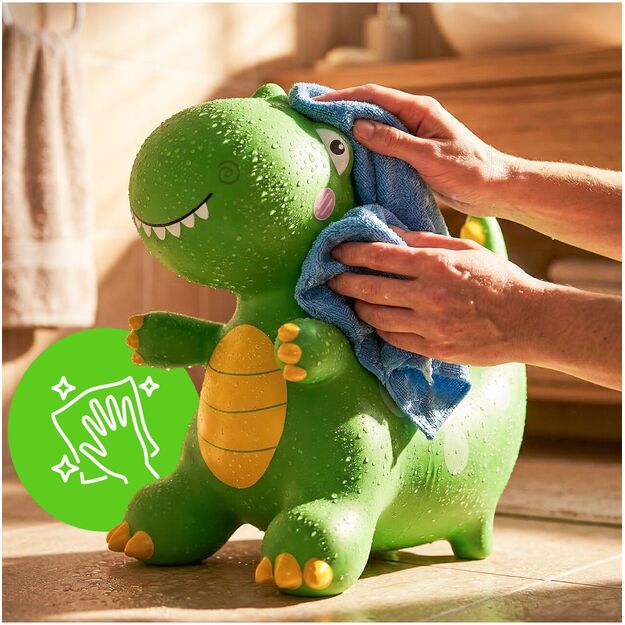 Pripučiamas guminis šokliukas Dinozauras su pompa, 49 cm 6