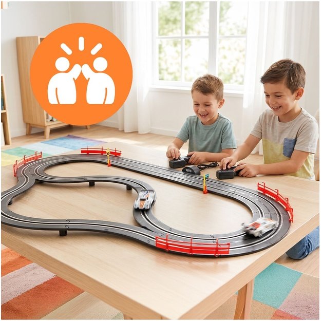 Žaislinė TOP TURBO lenktynių trasa, 300 cm