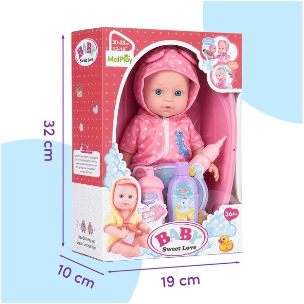 Lėlė „Baby Sweet Love“ su vonele