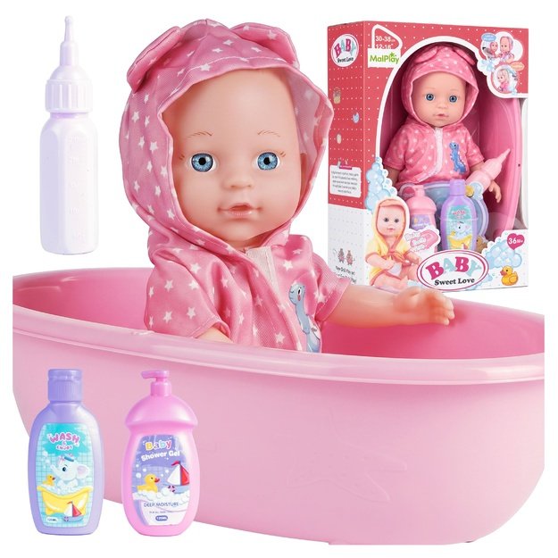 Lėlė „Baby Sweet Love“ su vonele