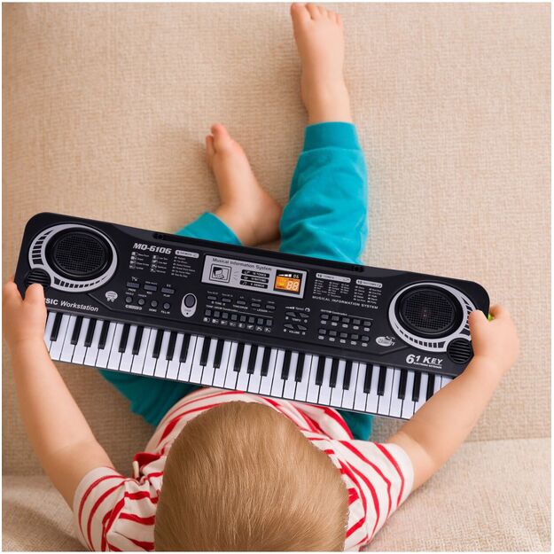 Vaikiškas pianinas, 61 klavišas, MQ6106 5