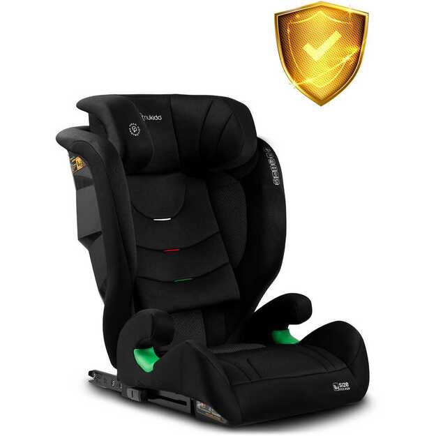 Automobilinė kėdutė Nukido Louis Soft juoda 15-36 kg ISOFIX 6