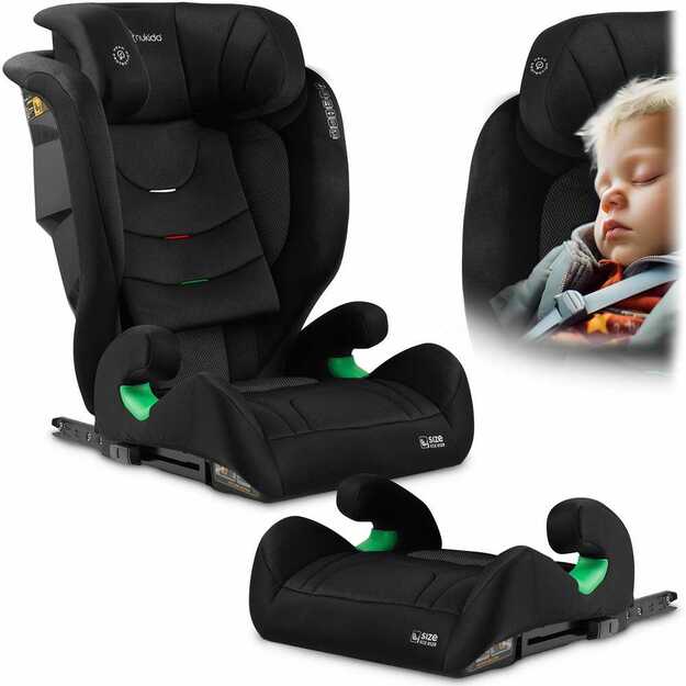 Automobilinė kėdutė Nukido Louis Soft juoda 15-36 kg ISOFIX 5