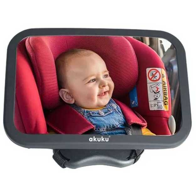 Akuku autokėdutės veidrodis automobiliui, A0646